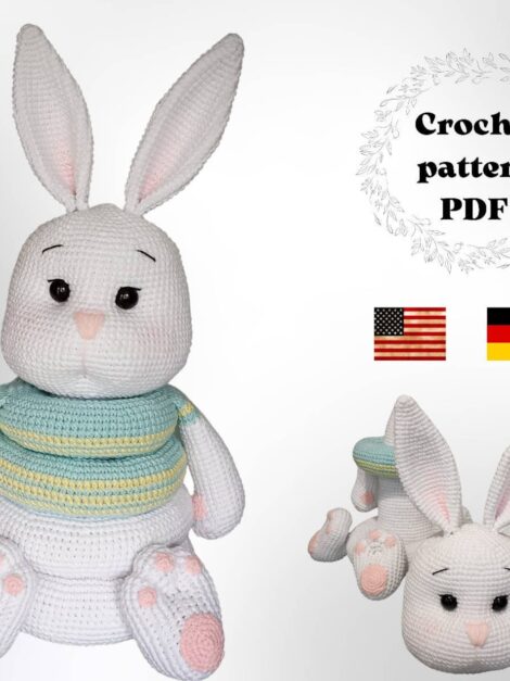 Bunny stacking toy (3)