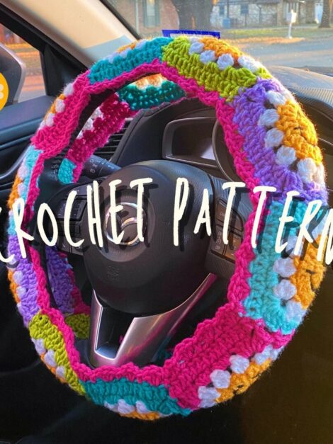 Car steering wheel cover (5)