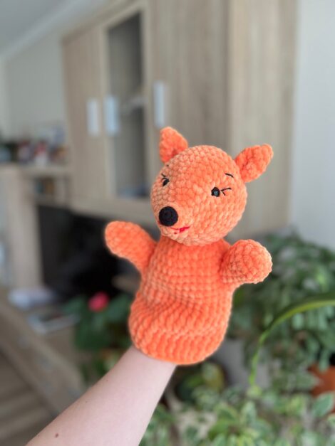 Fox Hand Puppet (3)