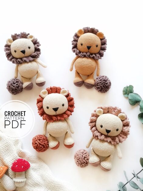 Lion Amigurumi (1)