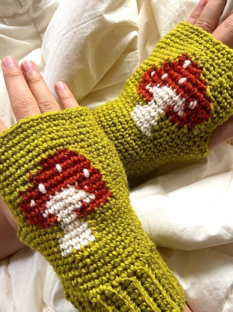 Mushroom Handwarmers (7)