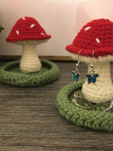 Mushroom Jewelry Holder (4)
