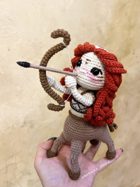 Sagittarius Amigurumi (3)