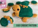 amigurumi pattern, No Sew crochet, beginner crochet