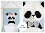 Wall hanging panda 3