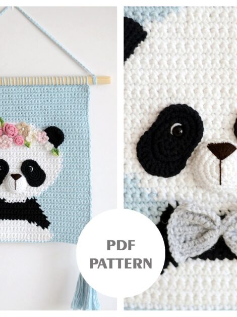 Wall hanging panda (3)