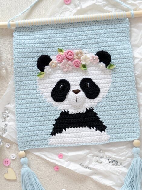 Wall hanging panda 4